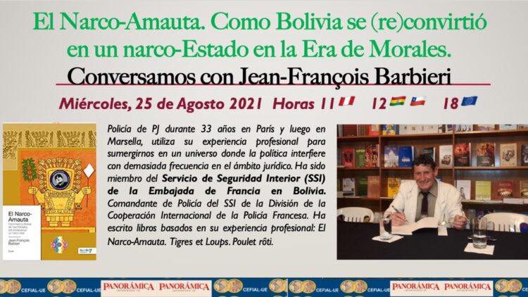 Estás Invitad@ Miércoles 25/VIII. Horas 11 (Perú). 12(Bolivia y Chile) 18 (UE)