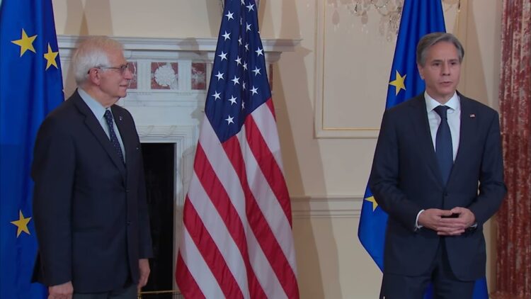 UE: Josep Borrell visita Estados Unidos