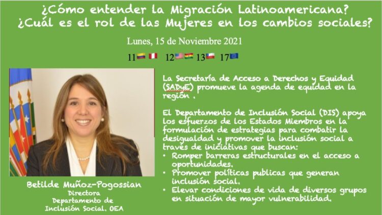 Conversamos con Betilde Muñoz-Pogossian