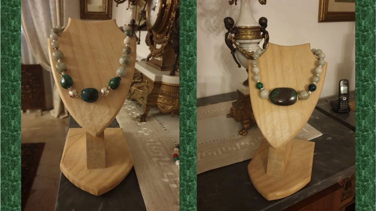 Jade, Crisocola, Pirita y Plata 925: una sinfonía mineral que transforma el cuerpo y el espíritu.