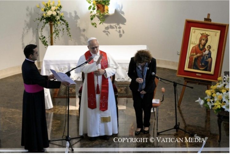 En la Residencia de Ancianos de las Hermanitas de los Pobres