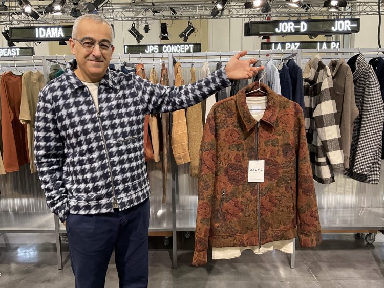 En Pitti Uomo. JAGVI. Rivé Gauche, París