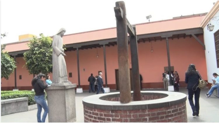 L’immagine di Santa Rosa nei Giardini Vaticani