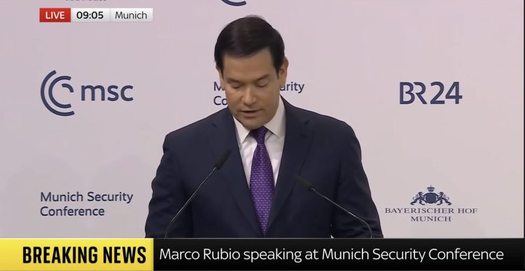 Conferencia del Ministro de Relaciones Exteriores de USA, Marco Rubio