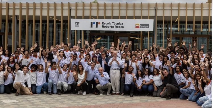 Se inaugura Escuela Técnica Roberto Rocca en Santa Cruz, Río de Janeiro, Brasil
