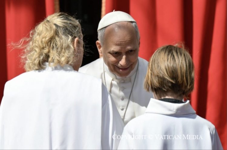 SS León XIV en Mónaco. Encuentro con los Jóvenes y los Catecúmenos