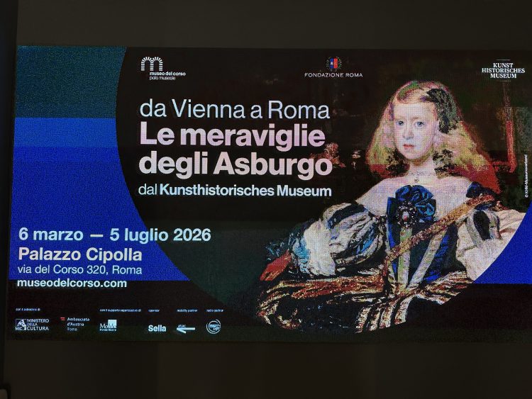 Da Vienna a Roma. Le meraviglie degli Asburgo dal Kunsthistorisches Museum
Museo del Corso – Polo museale, Palazzo Cipolla
6 marzo – 5 luglio 2026
