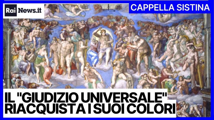 Cappella Sistina, ‘Il Giudizio Universale’ di Michelangelo riacquista i suoi colori