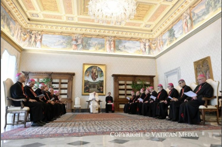 SS Papa León XIV al Sínodo de la Iglesia de Bagdad de los Caldeos