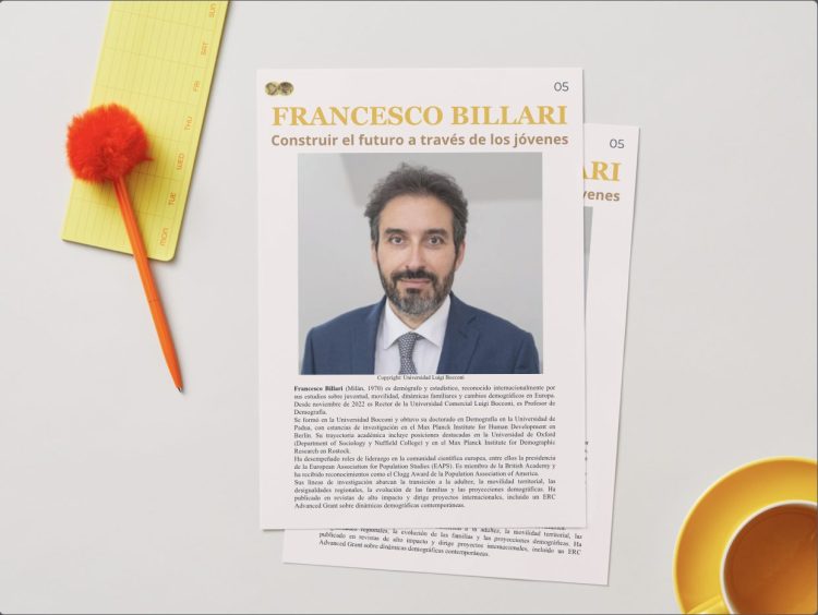 Prof. Francesco Billari, Rector de la Universidad Luigi Bocconi de Milán