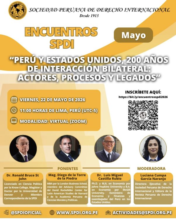 Perú y Estados Unidos, 200 años de interacción bilateral: actores, procesos y legados