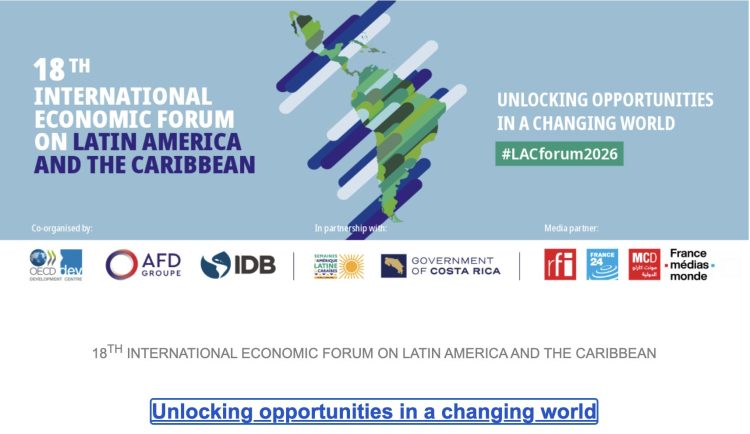 OECD, París. Foro Económico sobre América Latina y en Caribe
