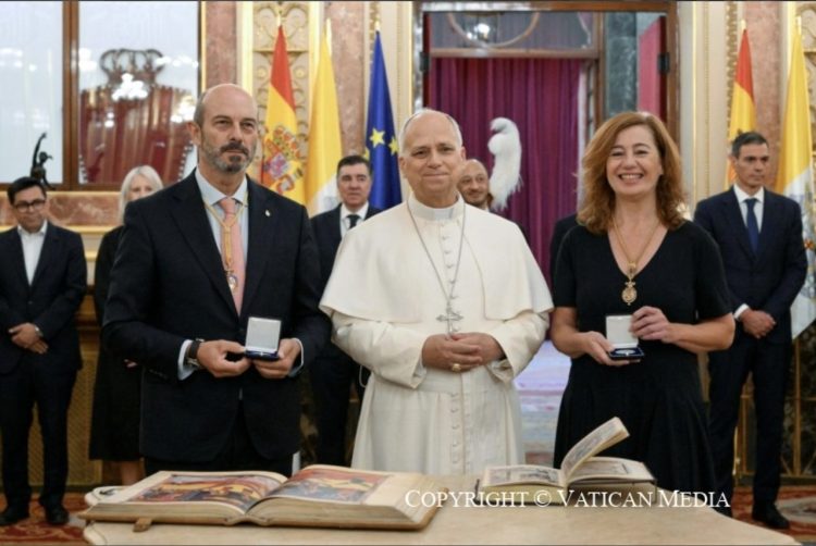 Discurso de Papa León XIV en el encuentro con los Miembros del Parlamento Español