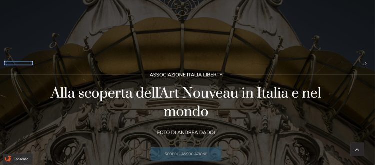 La Semana del Art Nouveau. Si te encuentras en la Región Lombardia……del 8 – 14 julio.