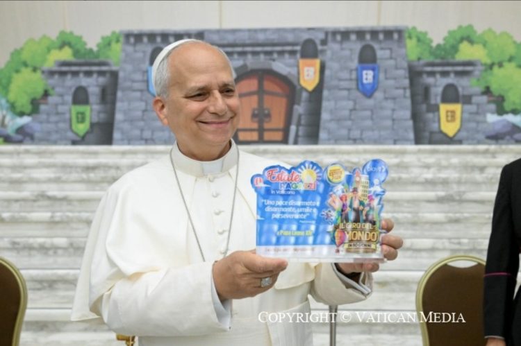 DIÁLOGO DEL SANTO PADRE LEÓN XIV CON LOS PARTICIPANTES EN EL CAMPAMENTO DE VERANO PARA NIÑOS Y JÓVENES «ESTATE RAGAZZI»