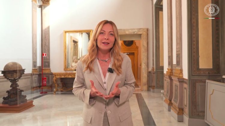 «L’Italia ha indicato la strada, e oggi l’Europa la sta percorrendo», il videomessaggio del Presidente Meloni