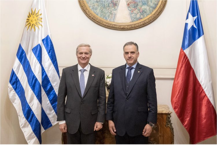 Presidente Orsi valoró la larga tradición de vínculos entre Uruguay y Chile
