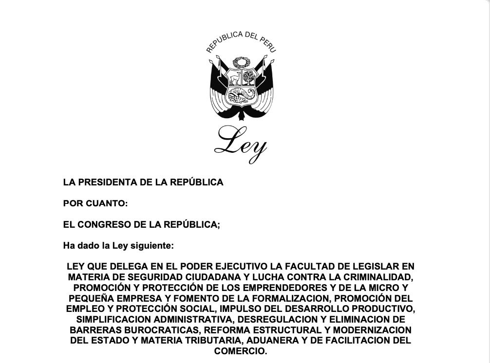 Una decisión institucional que abre un nuevo ciclo para el Perú