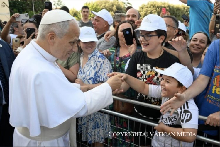 Asís – Diálogo de Papa León XIV con los jóvenes