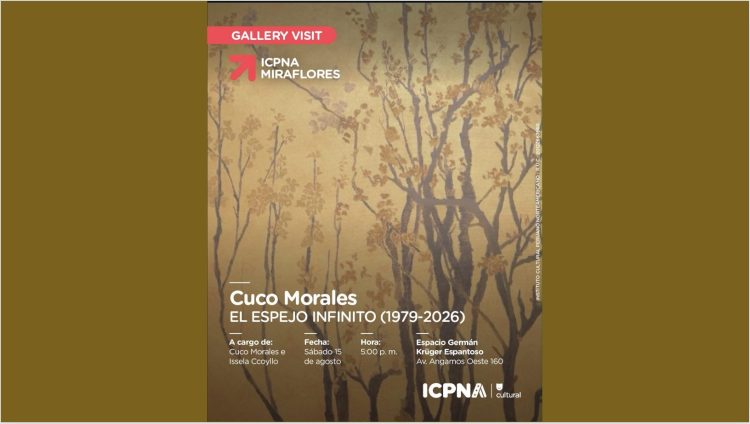 Invitación 15/VIII/2026 Cuco Morales: El Espejo Infinito (1979-2026)