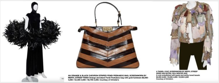 El diablo viste Prada… también en las subastas: Christie’s pone en venta el guardarropa del nuevo film