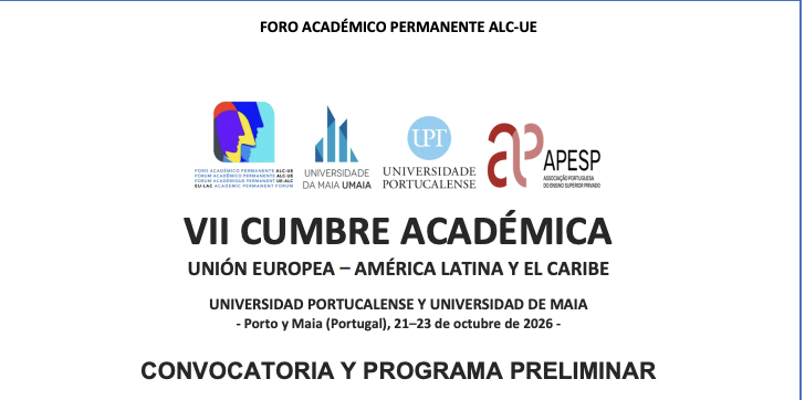 Foro Académico Permanente en Portugal 21 – 23 Octubre de 2026