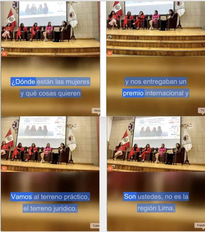 4 Clips della II Cumbre Macrorregión en Trujillo, La Libertad