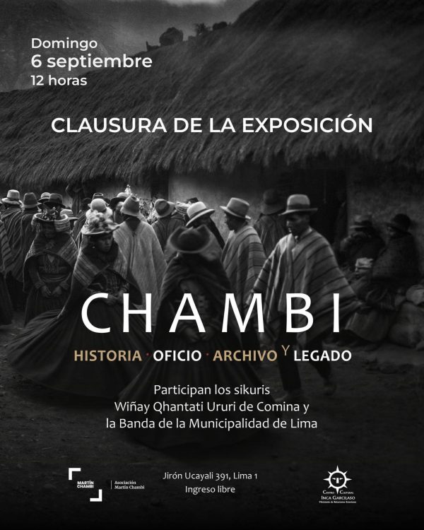 Clausura de la Exposición «Chambi»
