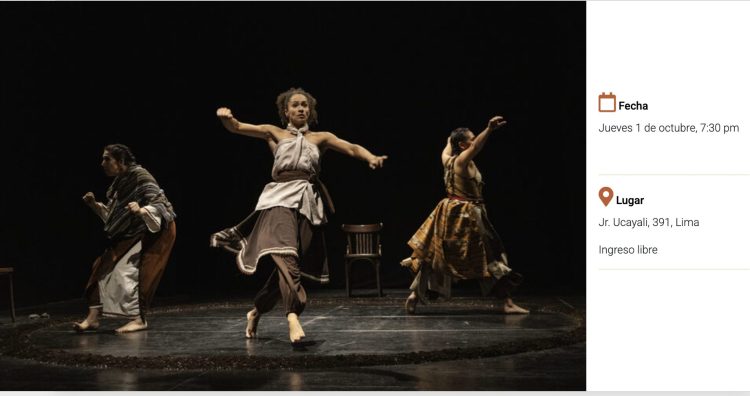 El CCG de Cancillería te invita: «Vientre y Rebelión» Obra de Teatro