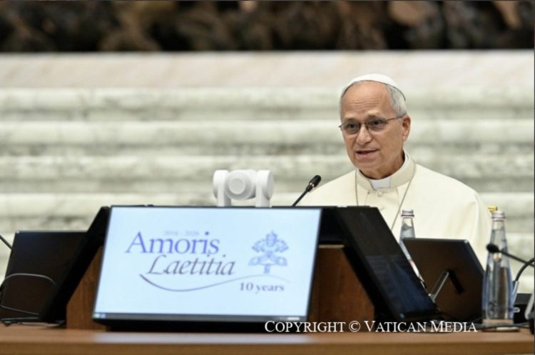 Santo Padre León XIV. Diez años después de Amoris laetitia: Anunciar el Evangelio a las familias de hoy