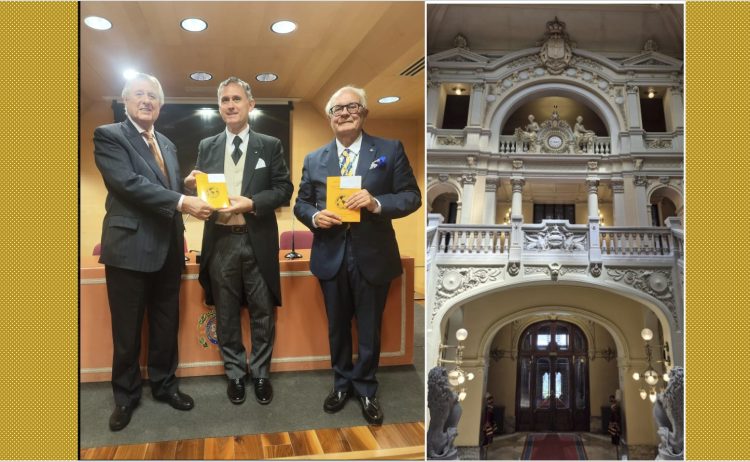Presidente de la SPDI es incorporado al Instituto de Estudios Históricos Bances y Valdés